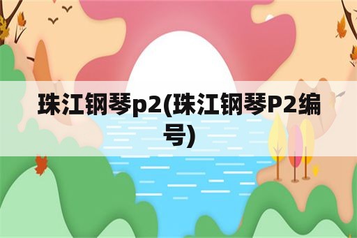 珠江钢琴p2(珠江钢琴P2编号)