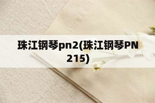 珠江钢琴pn2(珠江钢琴PN215)