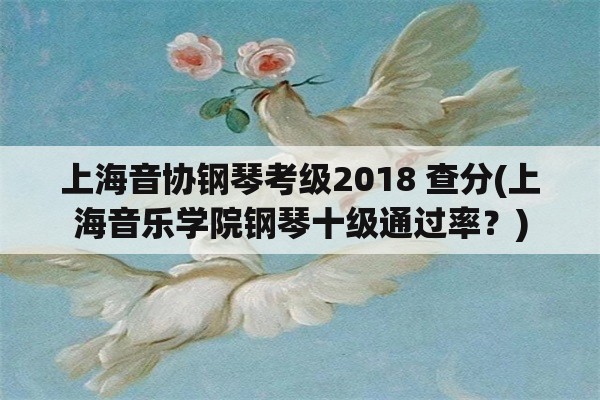 上海音协钢琴考级2018 查分(上海音乐学院钢琴十级通过率？)