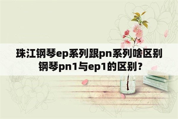 珠江钢琴ep系列跟pn系列啥区别 钢琴pn1与ep1的区别？