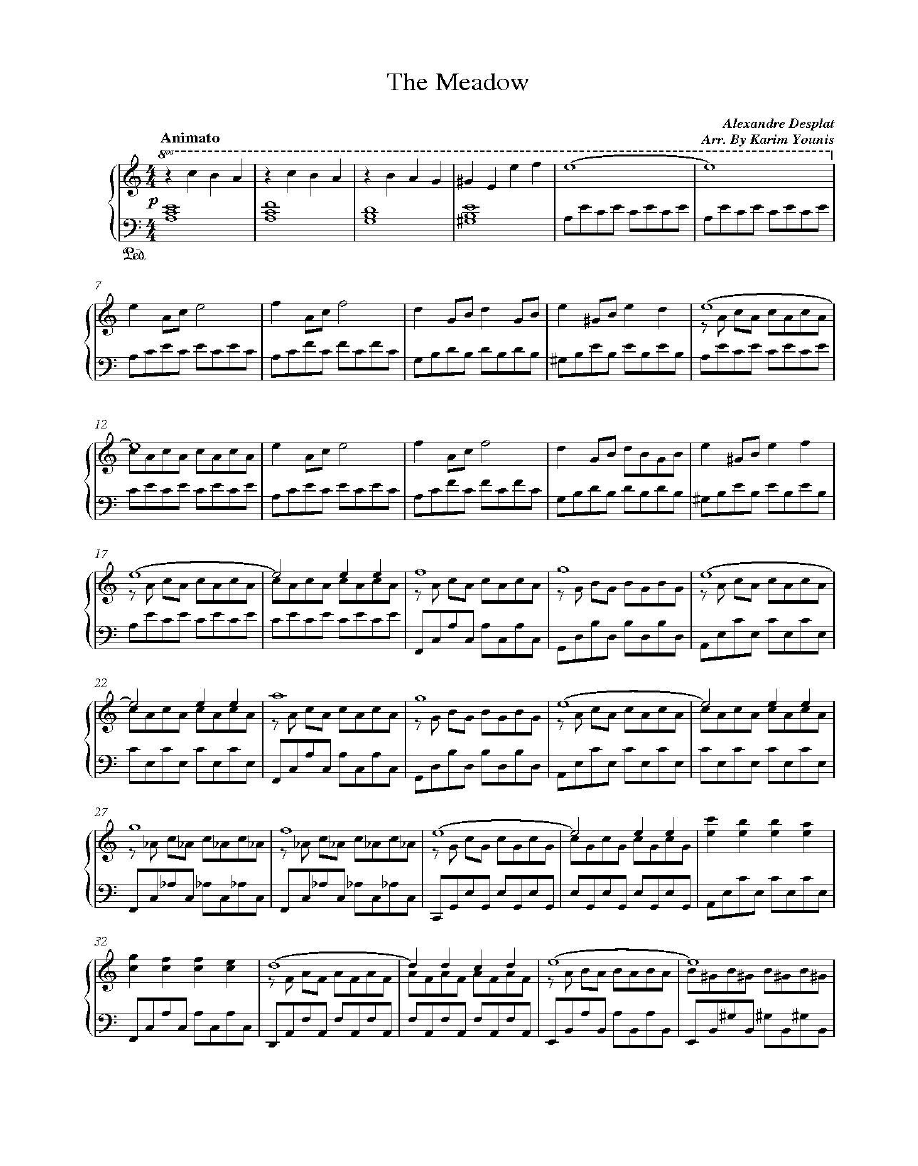 七级考级钢琴曲库朗特NO5之二(钢琴七级库朗特法国组曲 No5之二)