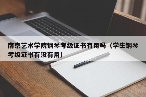 南京艺术学院钢琴考级证书有用吗（学生钢琴考级证书有没有用）