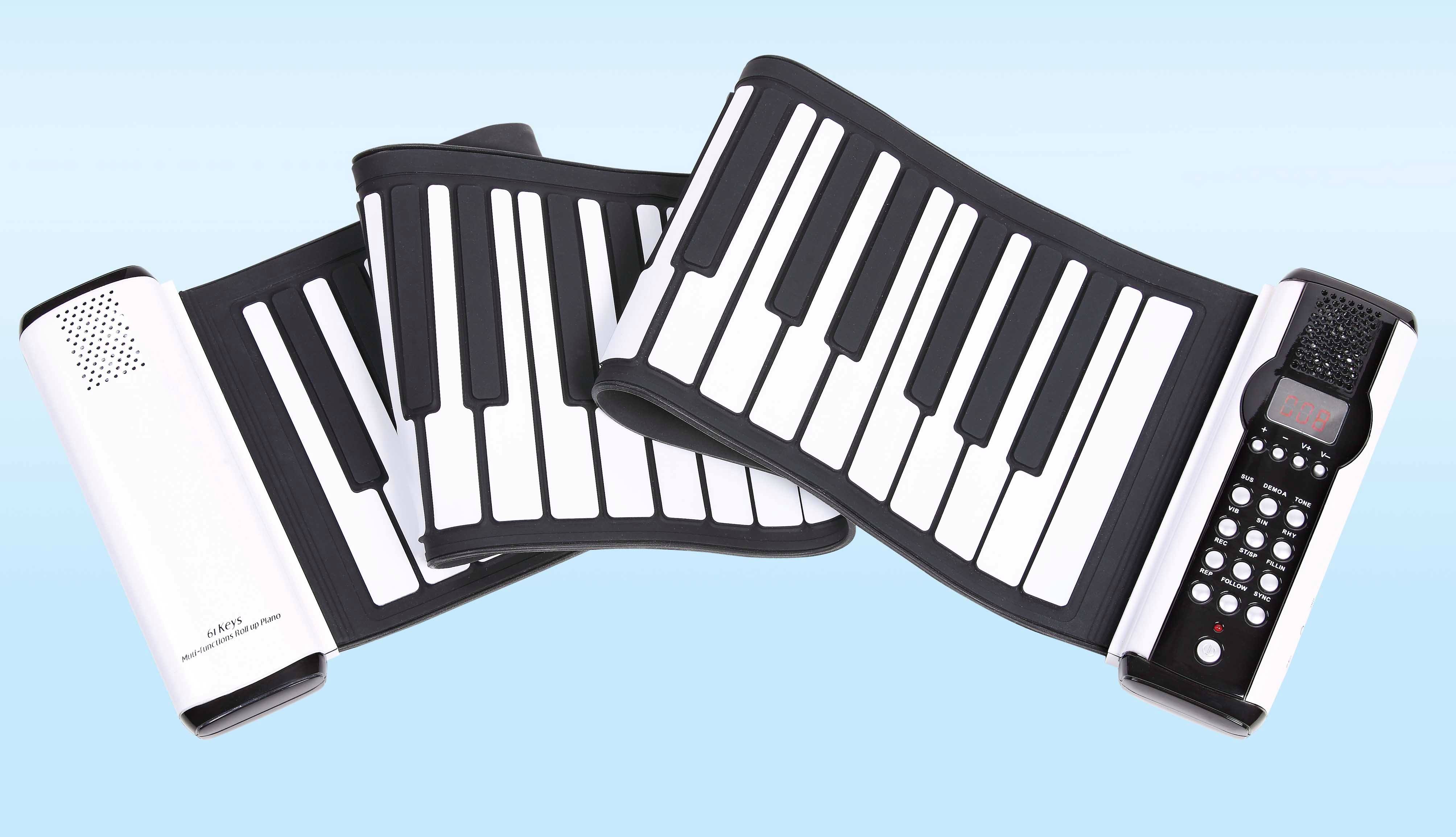 小星星钢琴教学慢动作手卷琴(小星星双手钢琴简谱慢视频教程)