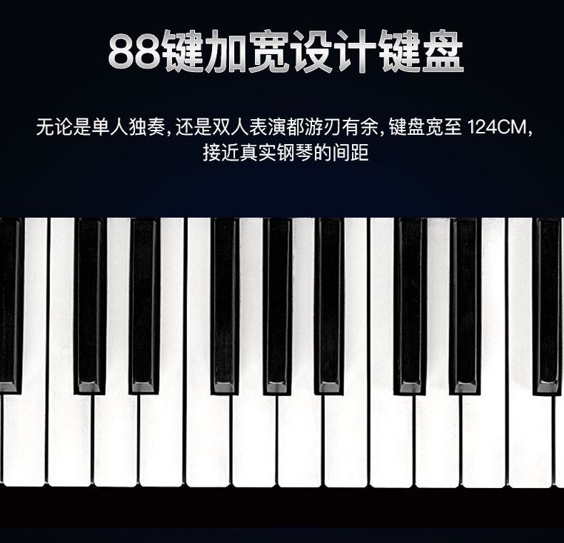 88键手卷钢琴有多长(88键手卷琴键盘示意图)