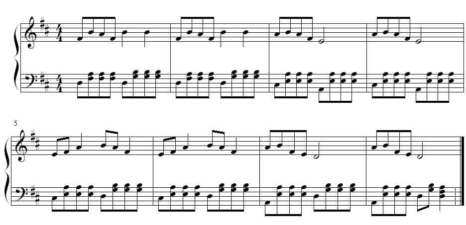 钢琴左手伴奏和弦简谱(钢琴左手伴奏和弦简谱图)