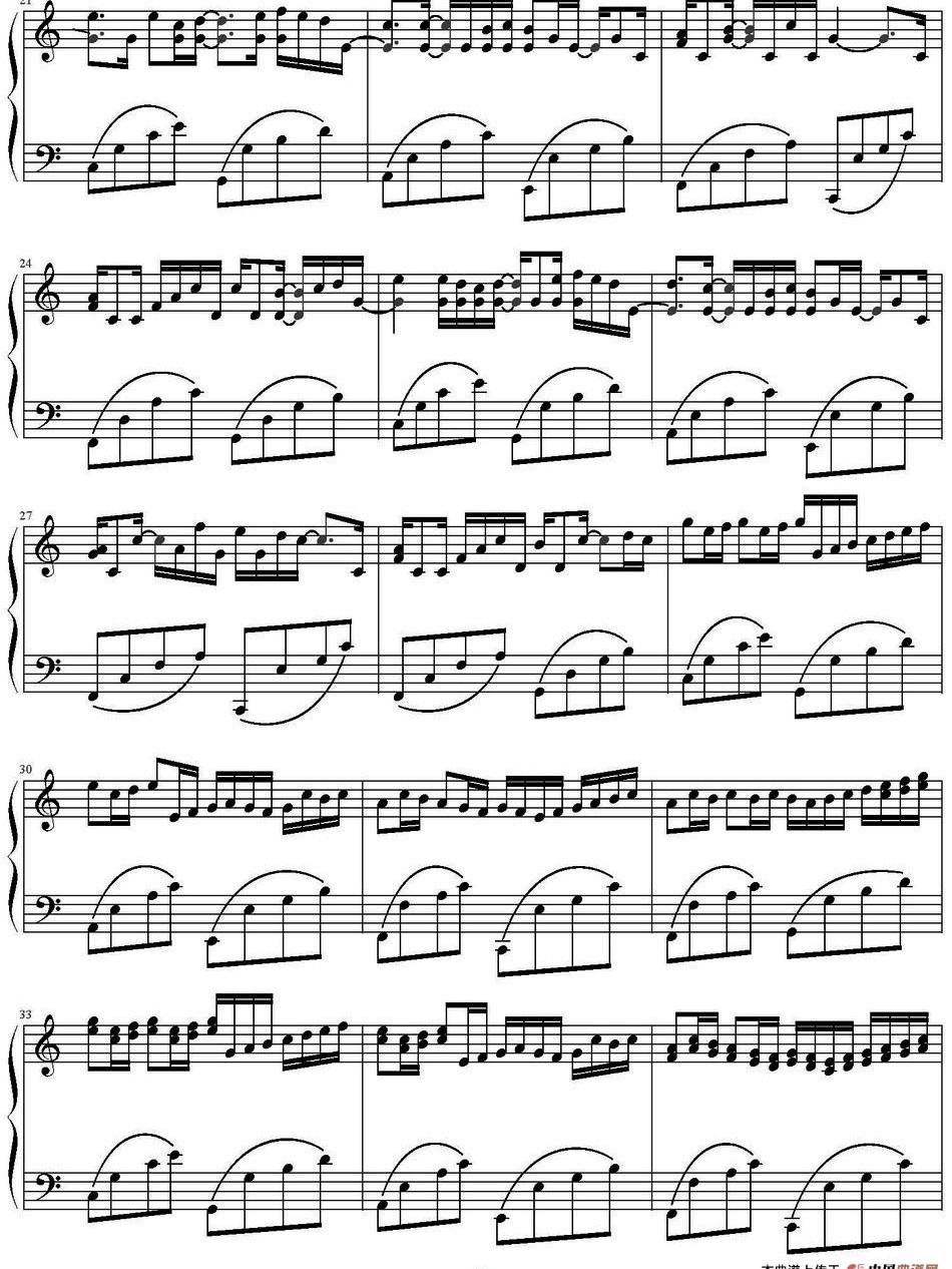 卡农钢琴曲p3百度网盘(经典版卡农钢琴谱原版)
