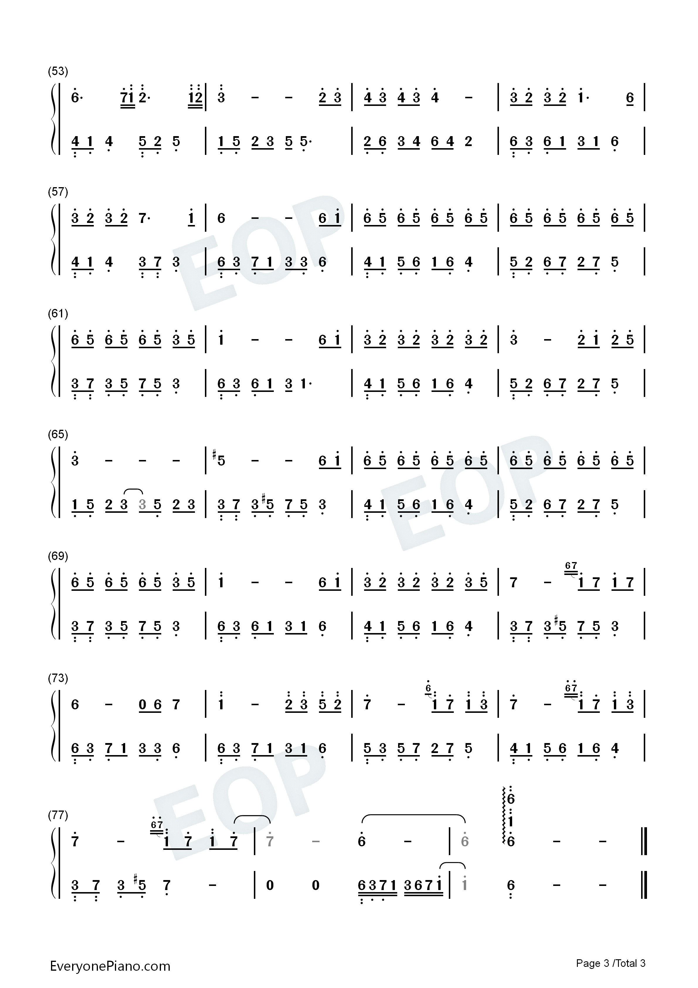 初学钢琴曲简单的谱子(1-5l的简单介绍
