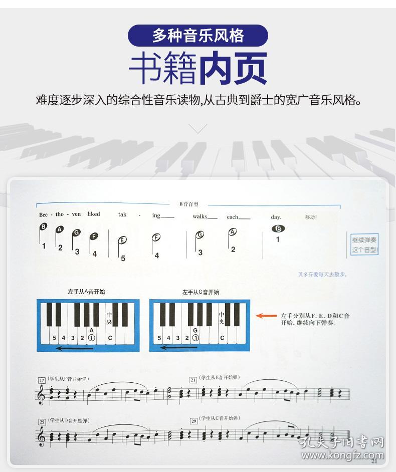 钢琴基础教程1电子版(钢琴基础教程电子版 1 2)