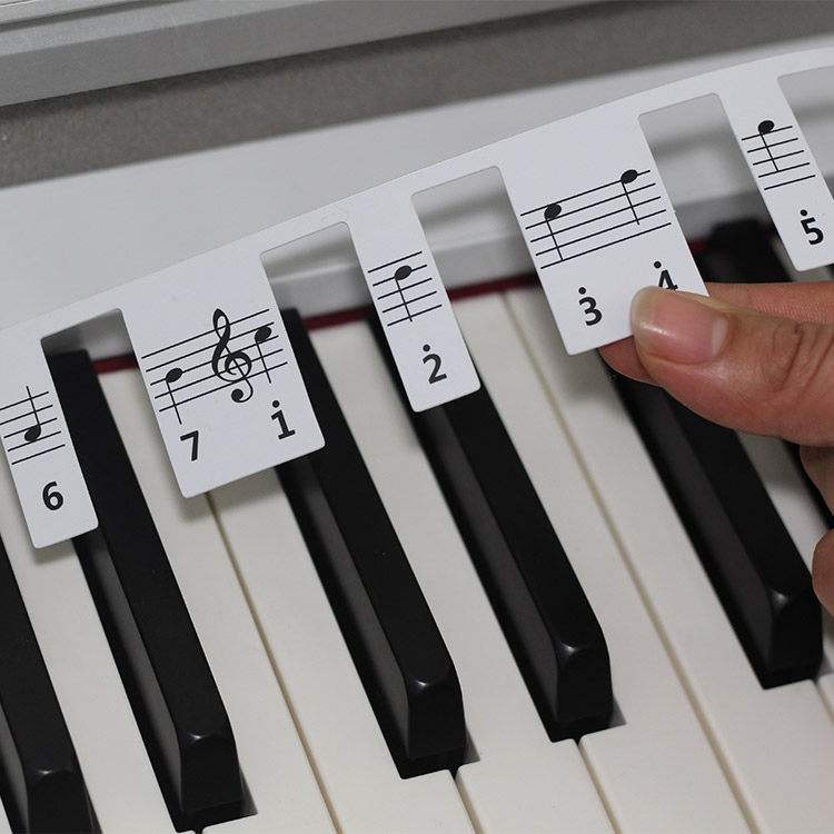 标准钢琴键盘图(标准钢琴键盘图打印版)