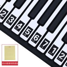 88钢琴键盘示意图音阶(钢琴音符键盘对照表88键)