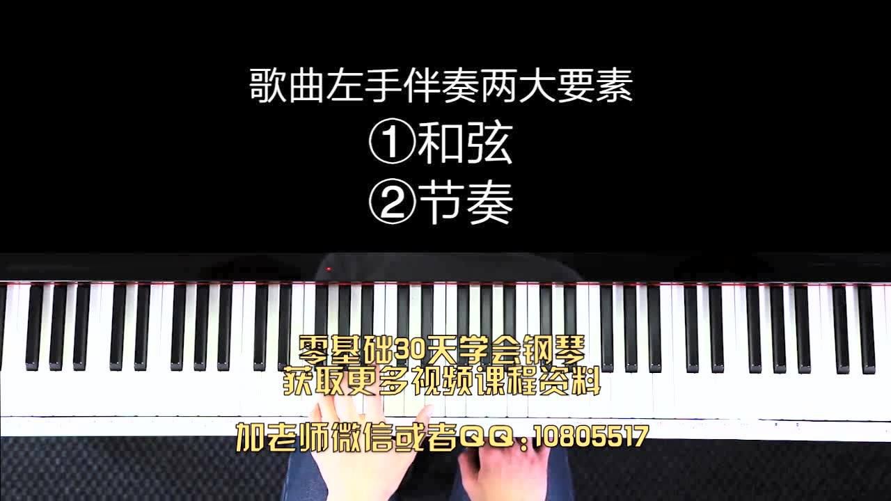 包含入门钢琴教学视频的词条