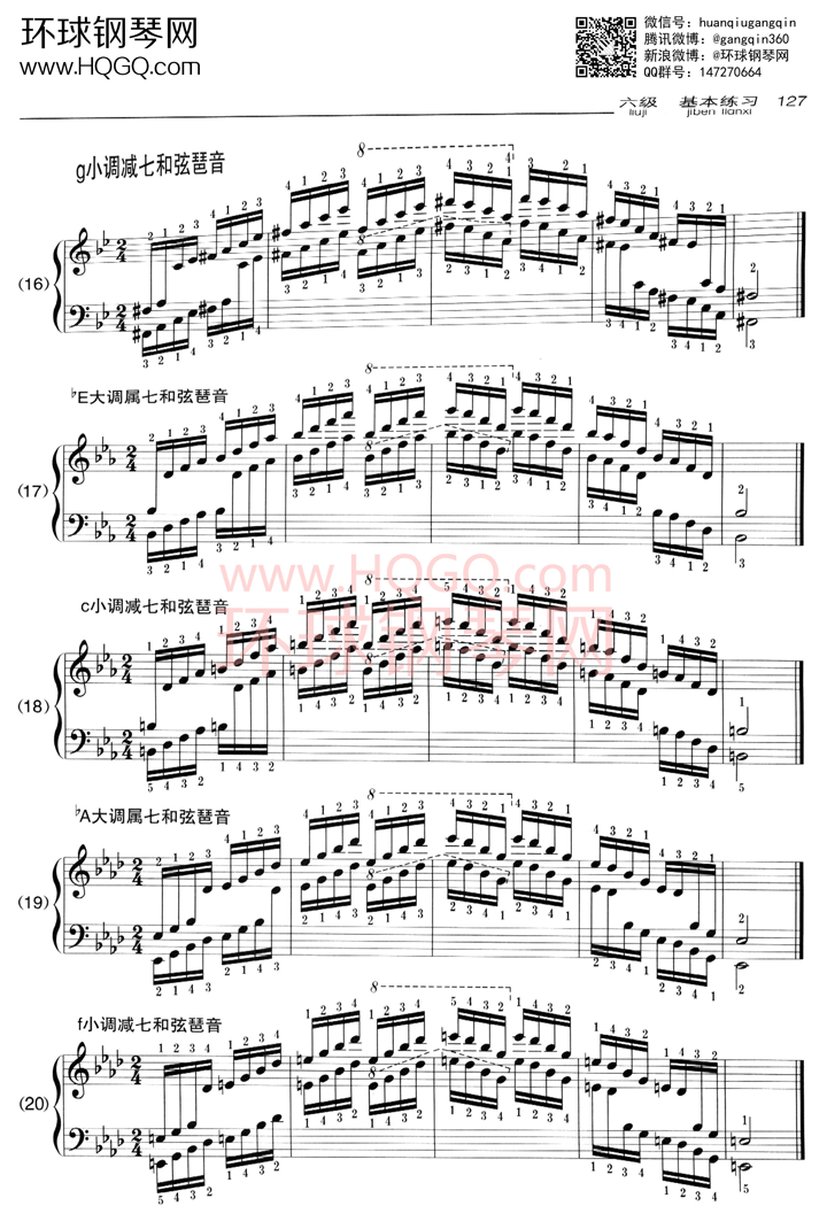 钢琴考级音阶琶音速度(钢琴三级音阶和琶音有规律吗)