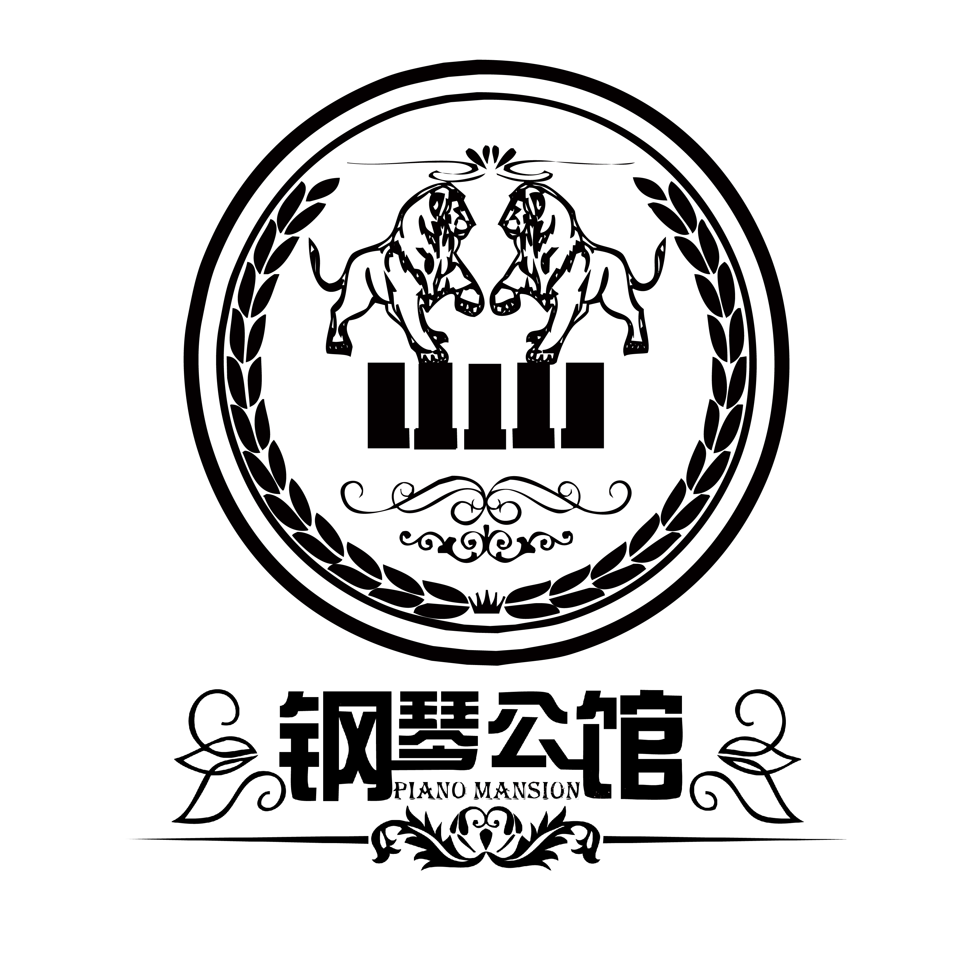 钢琴logo大全(钢琴logo大全 标志)