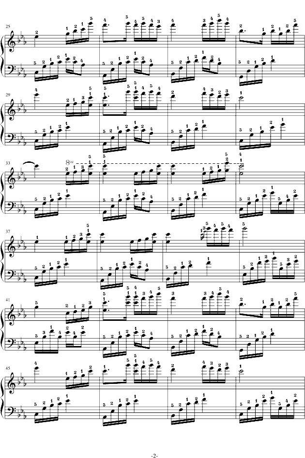夜的钢琴曲第五乐章钢琴曲指法(夜的钢琴曲 第五章)