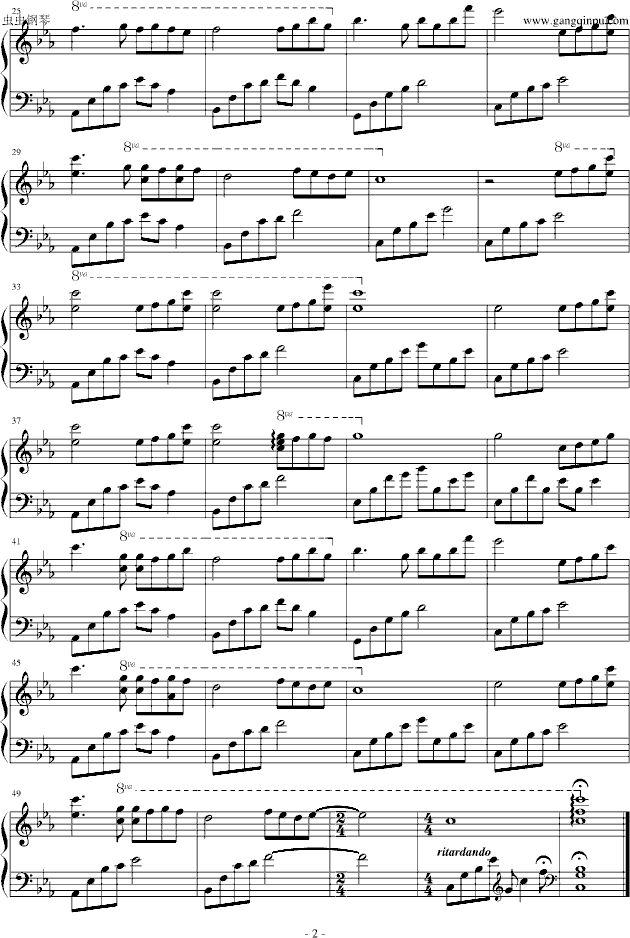 夜的钢琴曲23钢琴谱简谱(夜的钢琴曲钢琴简谱完整版1)