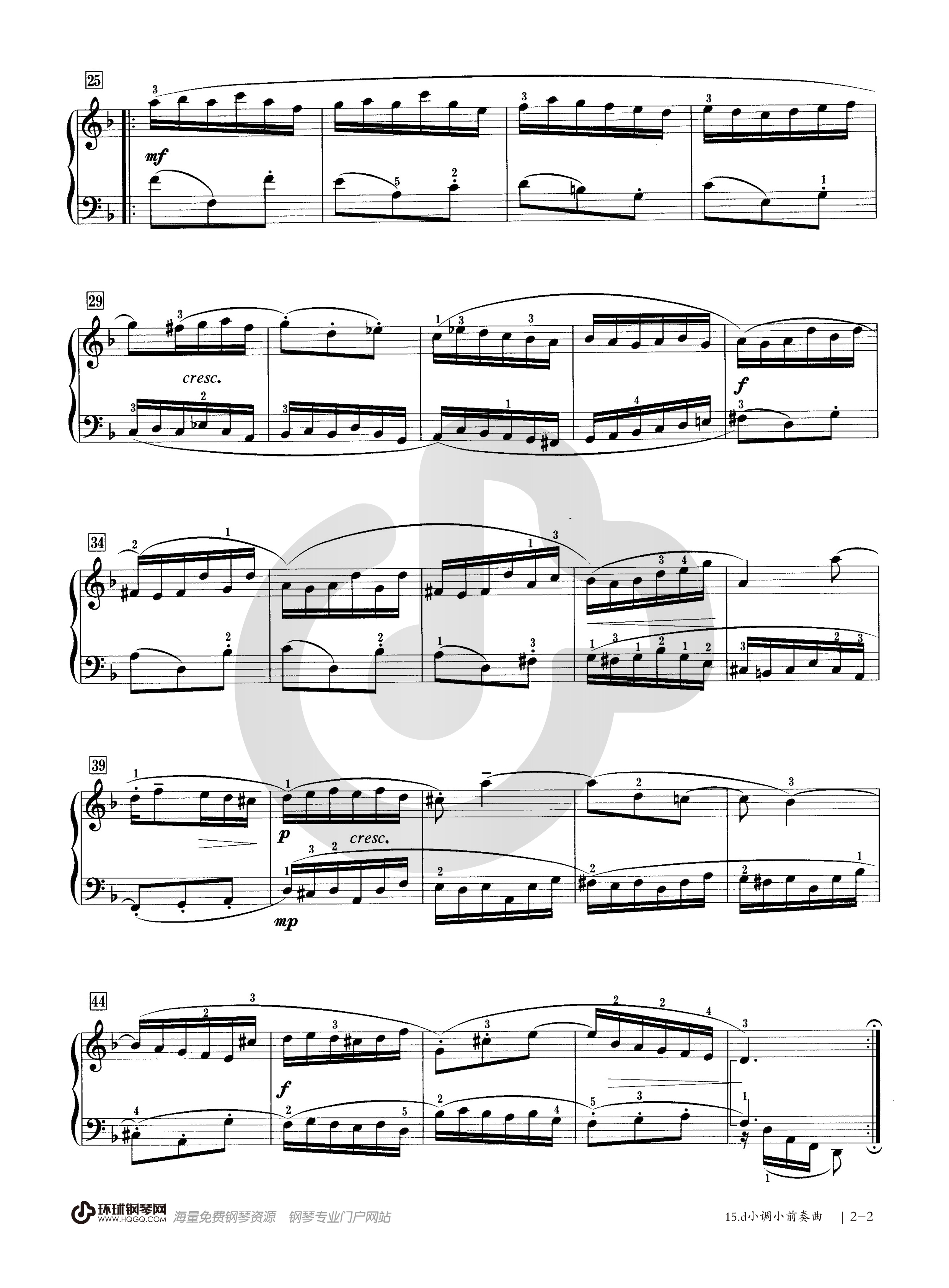 钢琴考级曲目二级前奏曲(钢琴二级的考试曲目)