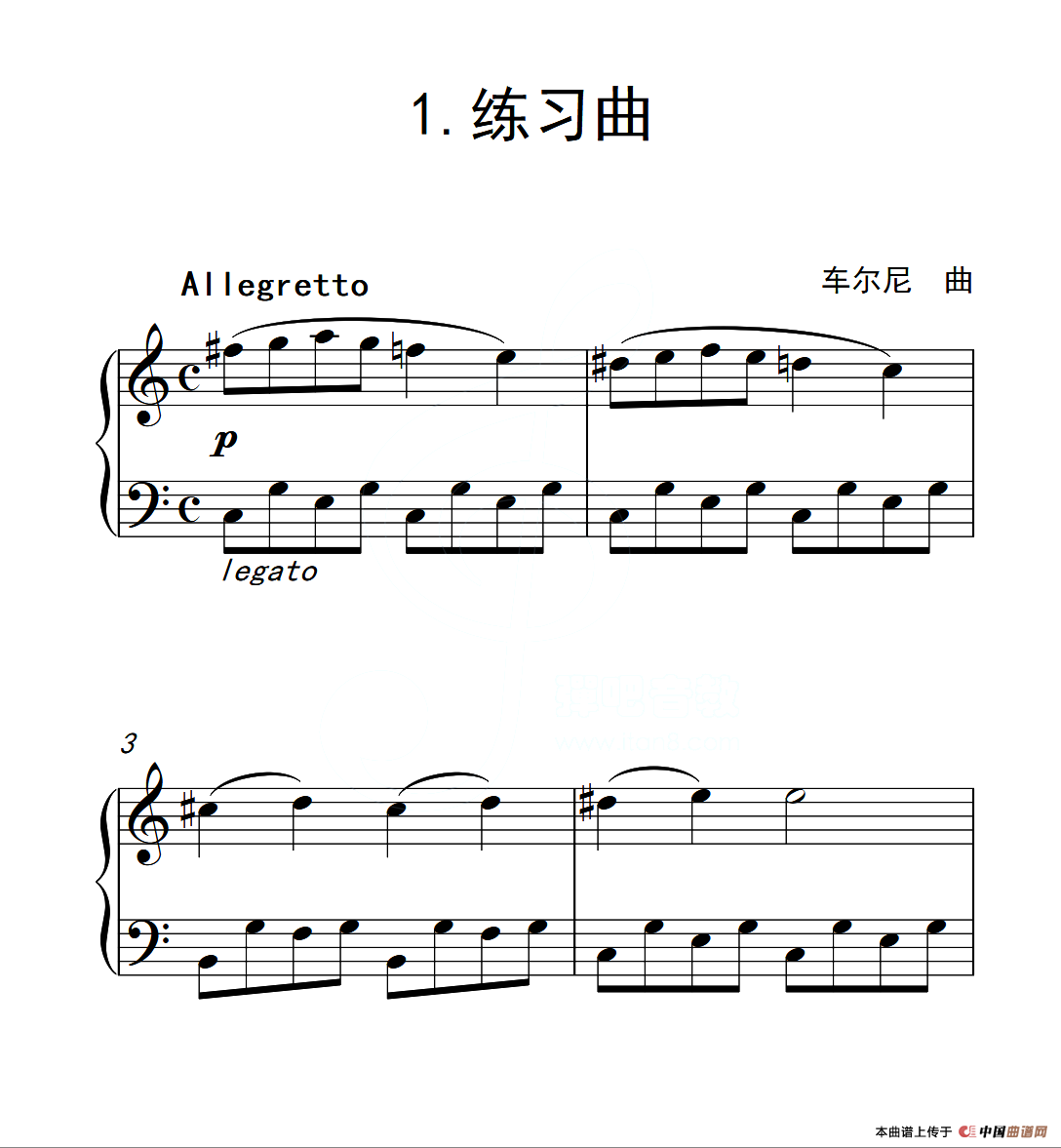 钢琴指法怎么练简谱(练钢琴指法的简单曲子)