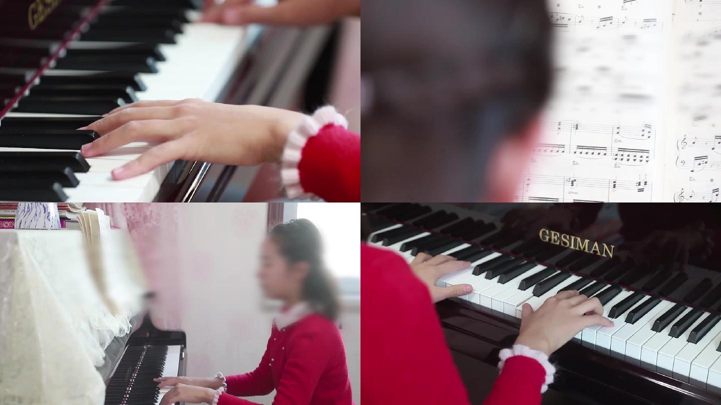七岁小女孩弹钢琴视频(七岁小女孩弹钢琴视频大全)