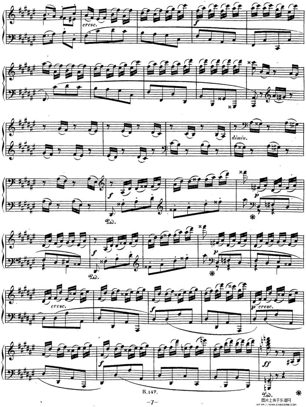 贝多芬钢琴奏鸣曲集第一卷第二首(贝多芬钢琴奏鸣曲op2 no1 第三乐章)
